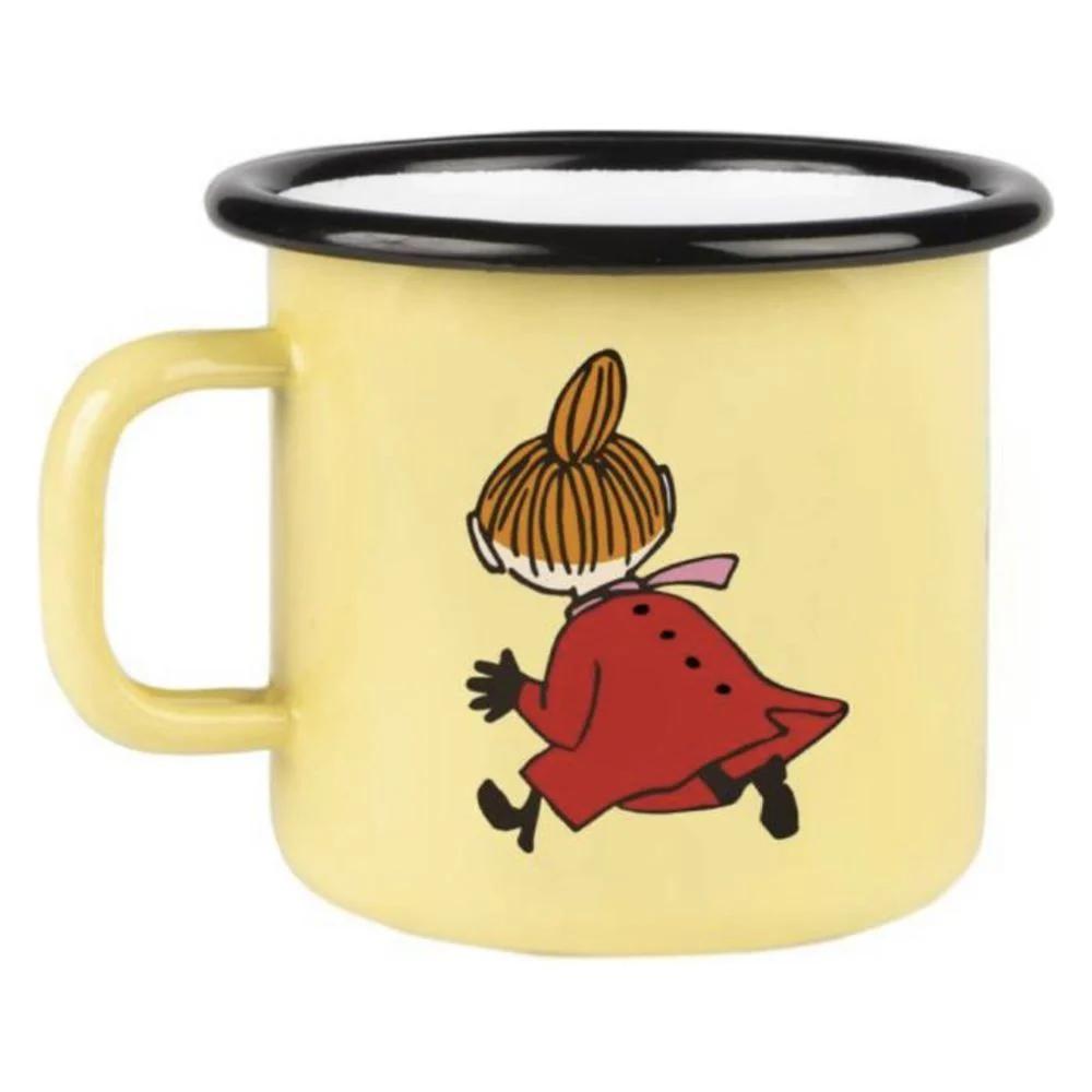 Little My Retro Mug 2,5dl Yellow - Image 3