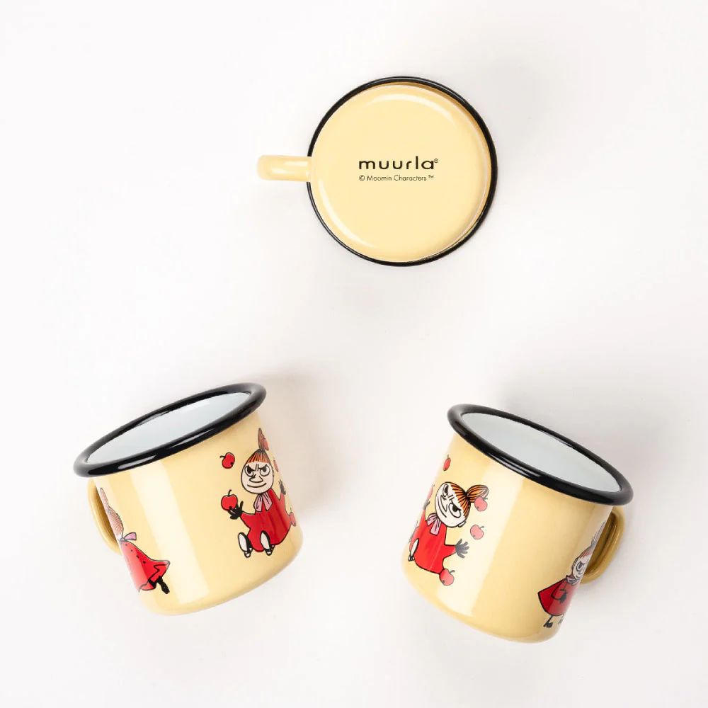 Little My Retro Mug 2,5dl Yellow - Image 5