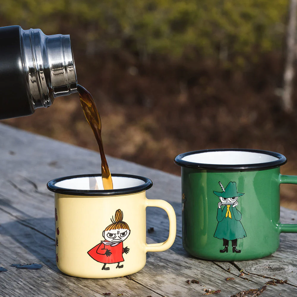 Little My Retro Mug 2,5dl Yellow - Image 6