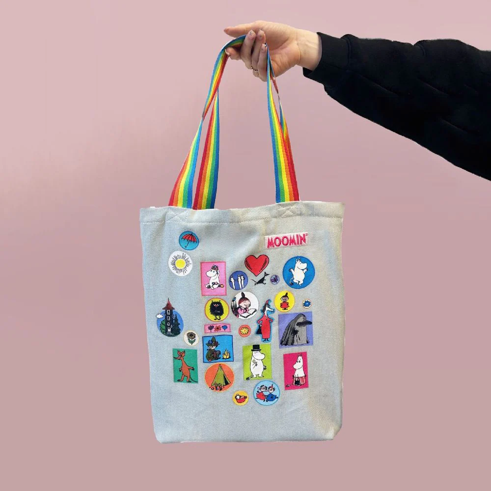 Moomin Denim Tote Bag - Image 5