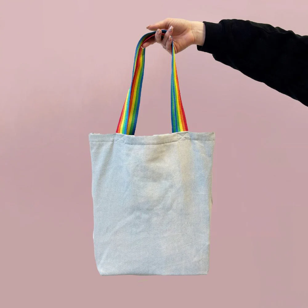 Moomin Denim Tote Bag - Image 6