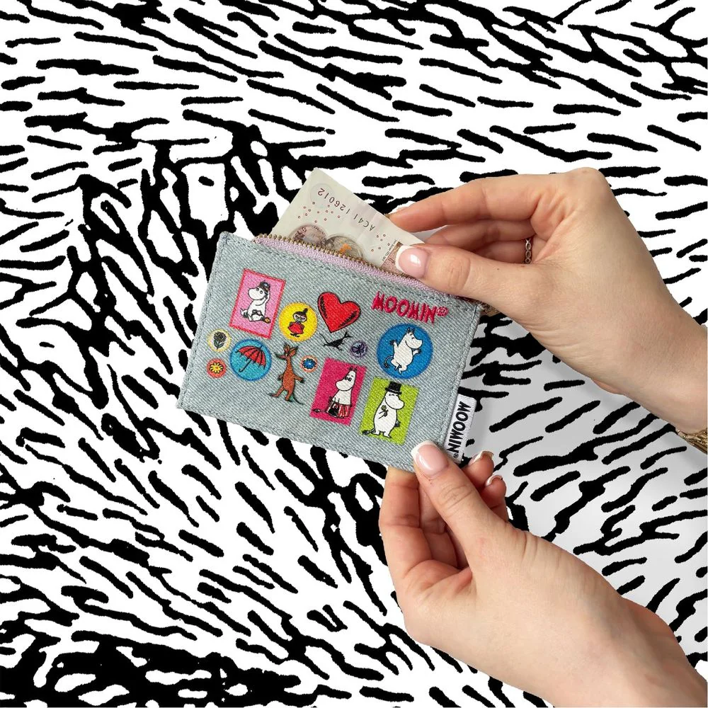 Moomin Denim Zip Purse - Image 4
