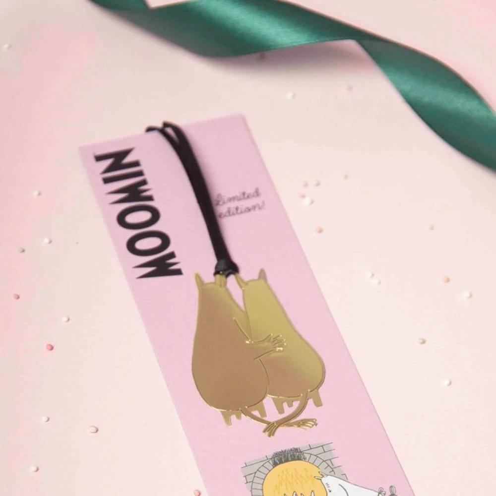 Moomin Doorstep Bookmark Gold - Image 3