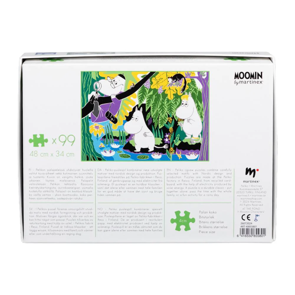 Moomin Pond Puzzle 99pcs - Image 3