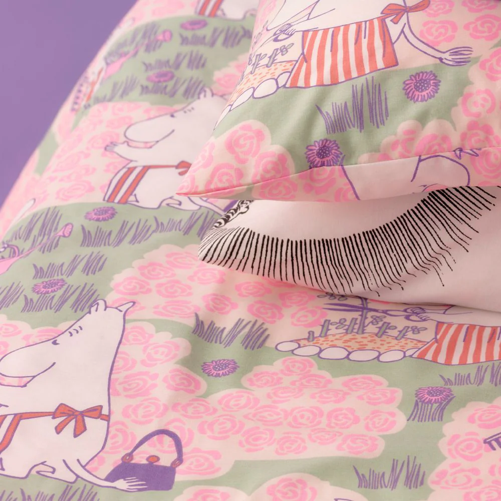 Moomin Rose Garden Bedset 150x210 - Image 3