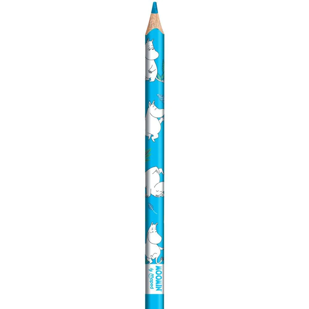 Moomintroll Colouring Pencils Jumbo 12-set - Image 3