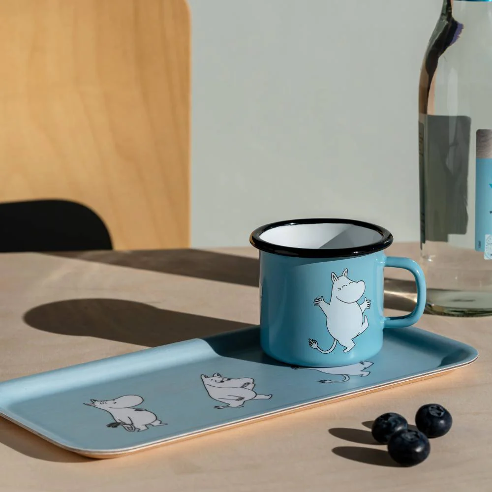 Moomintroll Retro Mug 2,5dl Blue - Image 5