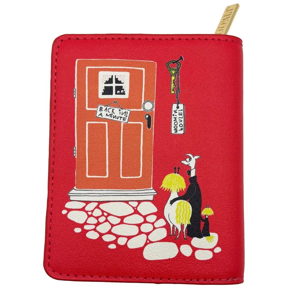 Moomin The Book About Moomin, Mymble And Little My Wallet Red - Image 4